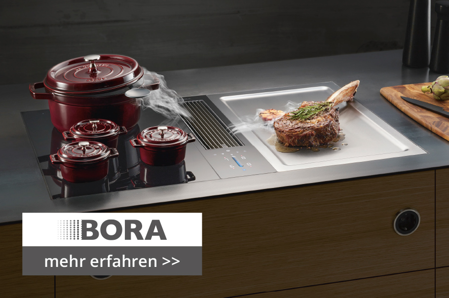 Revolutionieren Sie das Verhalten und die Architektur in Ihrem Lebensraum Küche mit Bora.