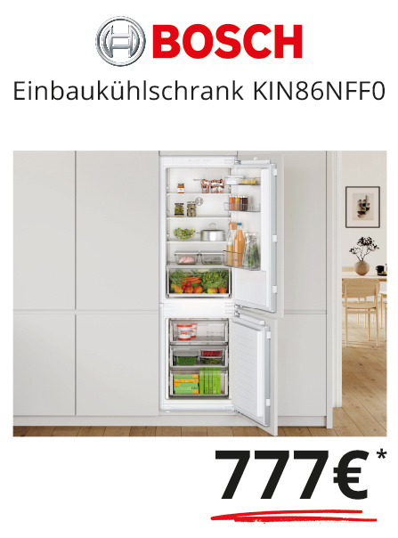 Einbaukühlschrank Bosch KIN86NFF0