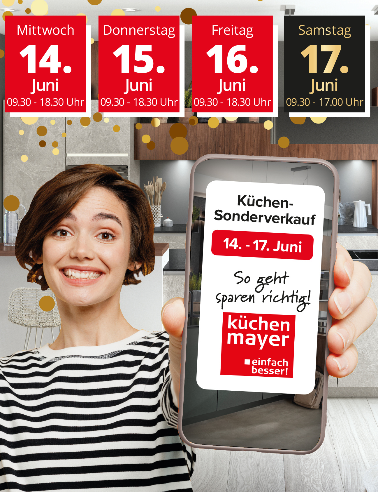 Großer Küchen-Sonderverkauf: Nur an 4 Tagen Küchen günstig kaufen!