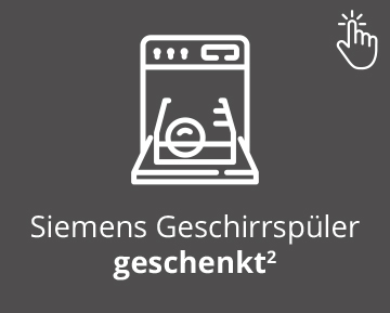 Siemens Geschirrspüler geschenkt!